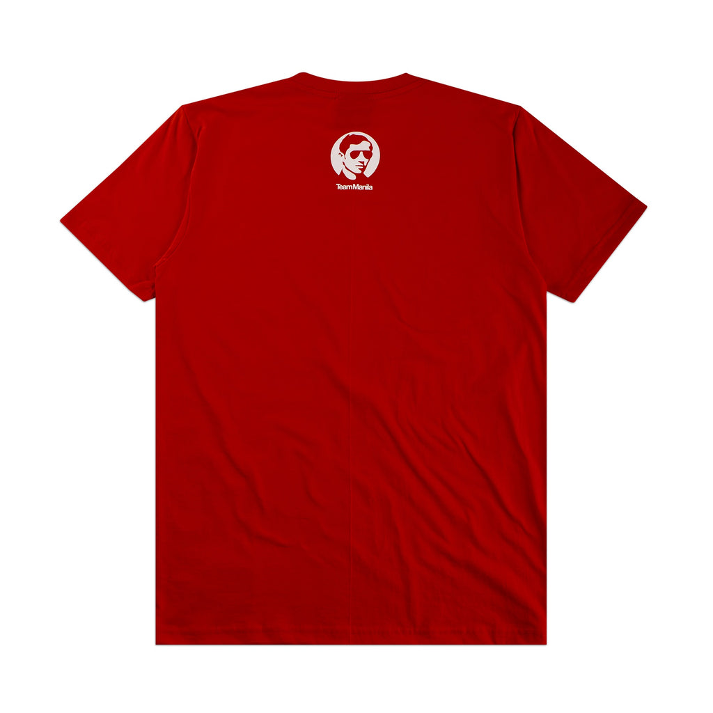 TEAM MANILA WPS PH TSHIRT COMBI RED/WHITE