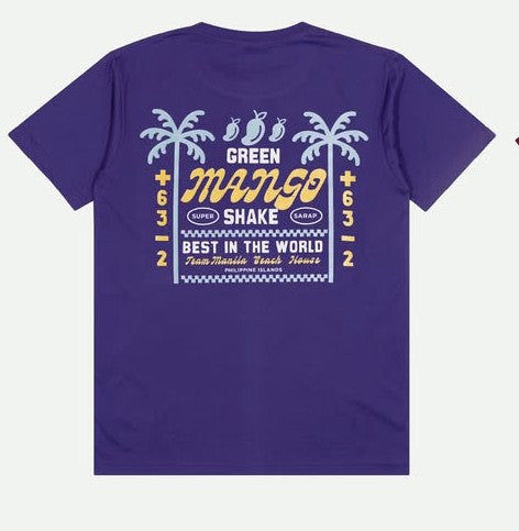 TEAM MANILA MANGO SHAKE TSHIRT PURPLE