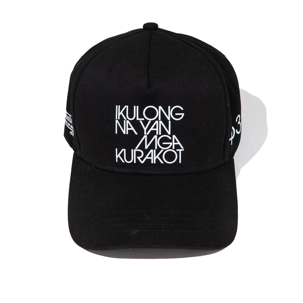 TEAM MANILA IKULONG CAP BLACK