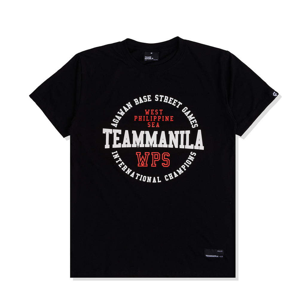 TEAM MANILA AGAWAN BASE TSHIRT BLACK